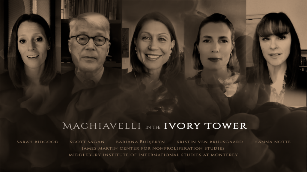 Machiavelli in the Ivory Tower series