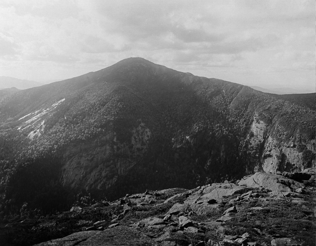 Mount Marcy from the top of Haystack Mountain, 1919. New York State Archives.