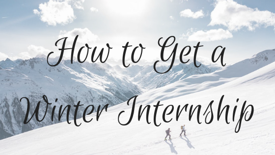 How to get a Winter Internship