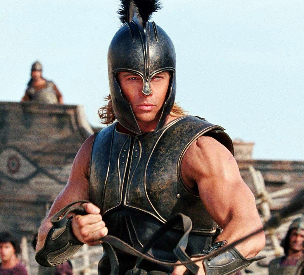 Image result for brad pitt as Achilles in Troy