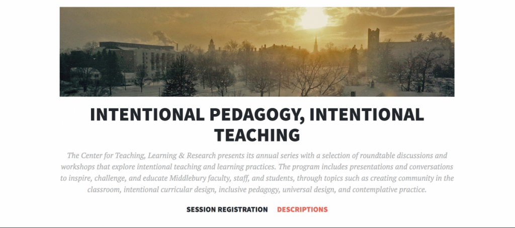 Intentional Pedagogy, Intentional Teaching