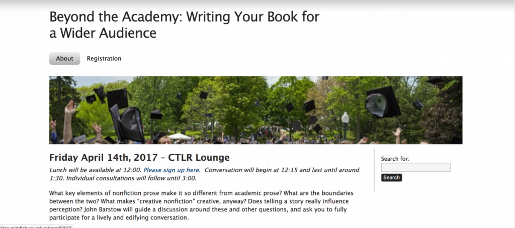 Beyond the Academy: Writing Your Book for a Wider Audience