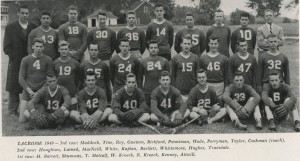 The first Middlebury lacrosse players