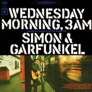 Cover Art for a Simon and Garfunkel album, Wednesday Morning, 3AM