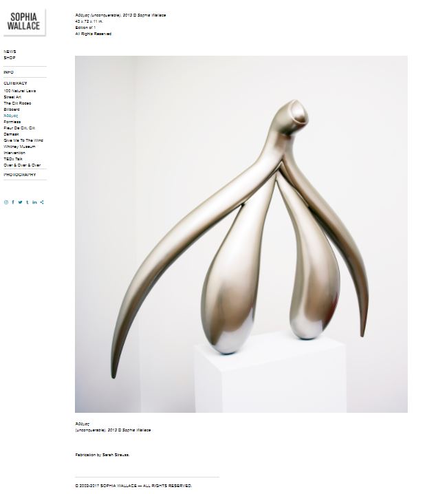 a screenshot depicting a metallic clitoris