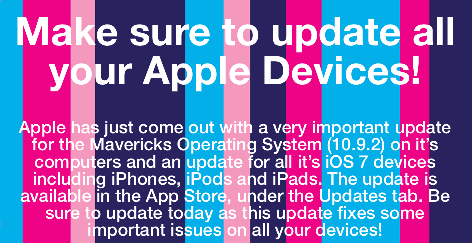 Apple Update Flyer