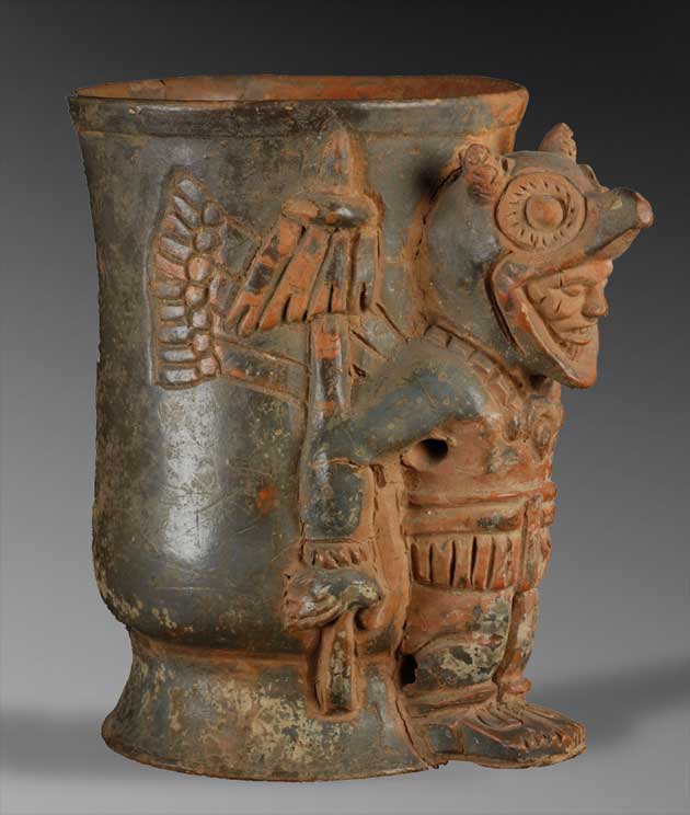 Warrior Effigy Vase, Chipal, Guatemala