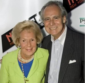Nancy Leeds Wynkoop pictured with her husband Edward Wynkoop