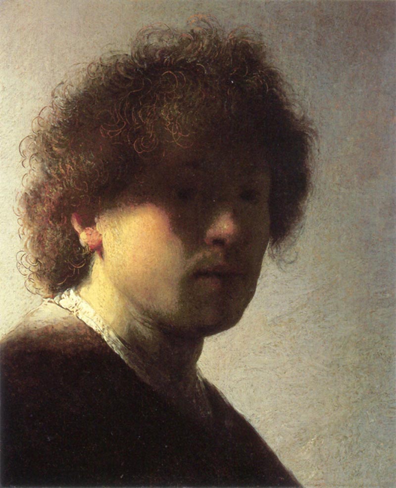 Rembrandt van Rijn, Self-Portrait at an Early Age