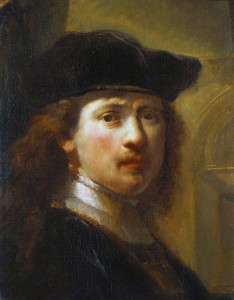Govaert Flinck, Portrait of Rembrandt, Half Length