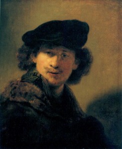 Rembrandt van Rijn, Self-Portrait in a Cap and Fur-Trimmed Coat