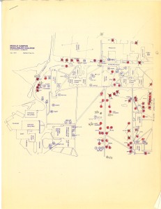 Tree map from 1981-elm locations in red