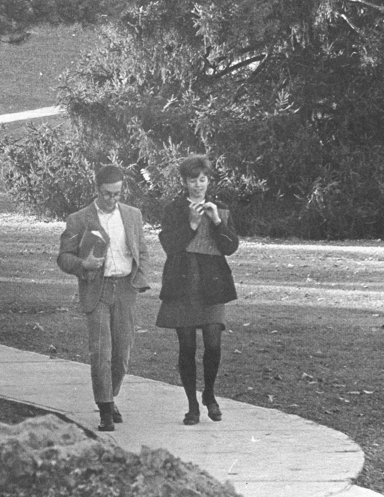 Heading to class, 1969