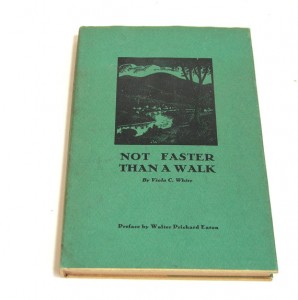 Viola White's novel, Not Faster Than a Walk, 1939