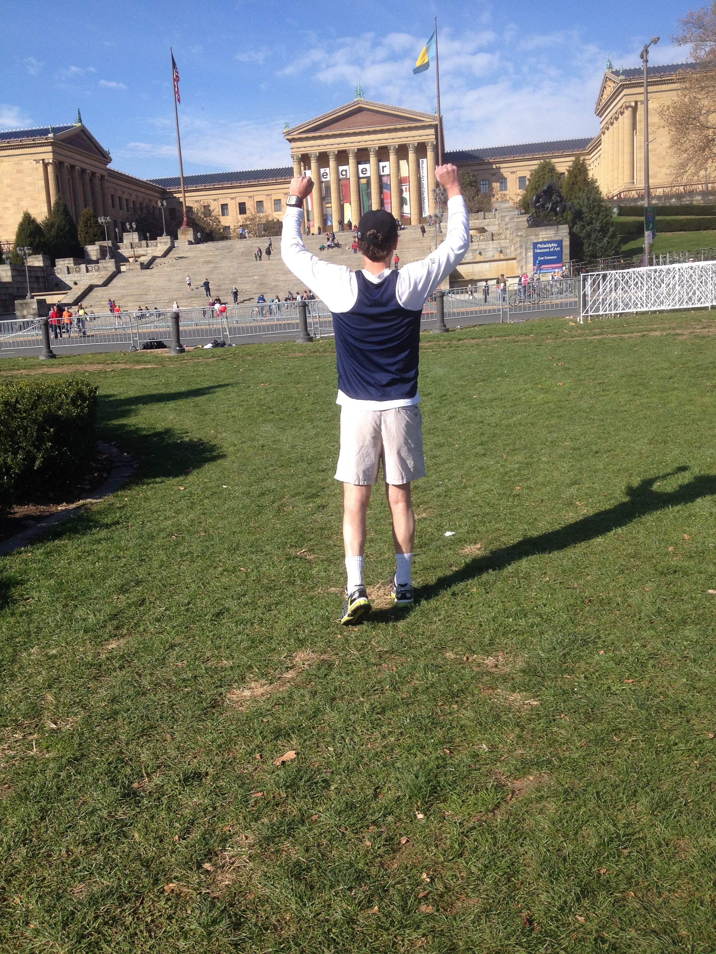 At the Rocky Steps