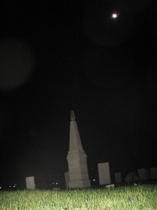 graveyard obelisk