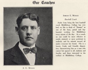 Coach Simeon Murch 1916