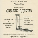 Advertisement for a "Gymnastic Apparatus" in the 1894 yearbook.