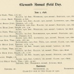 nterclass field day records for 1898.