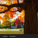 Fall Faculty Forum