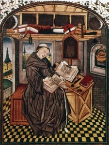 S. falls under the category of historical fiction as Dorst's sidestories contain historical accuracy. Monasteries held on to books throughout the Middle Ages.