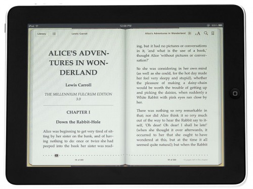 Book1 on iPad