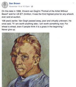 Van Gogh, Artist without a Beard