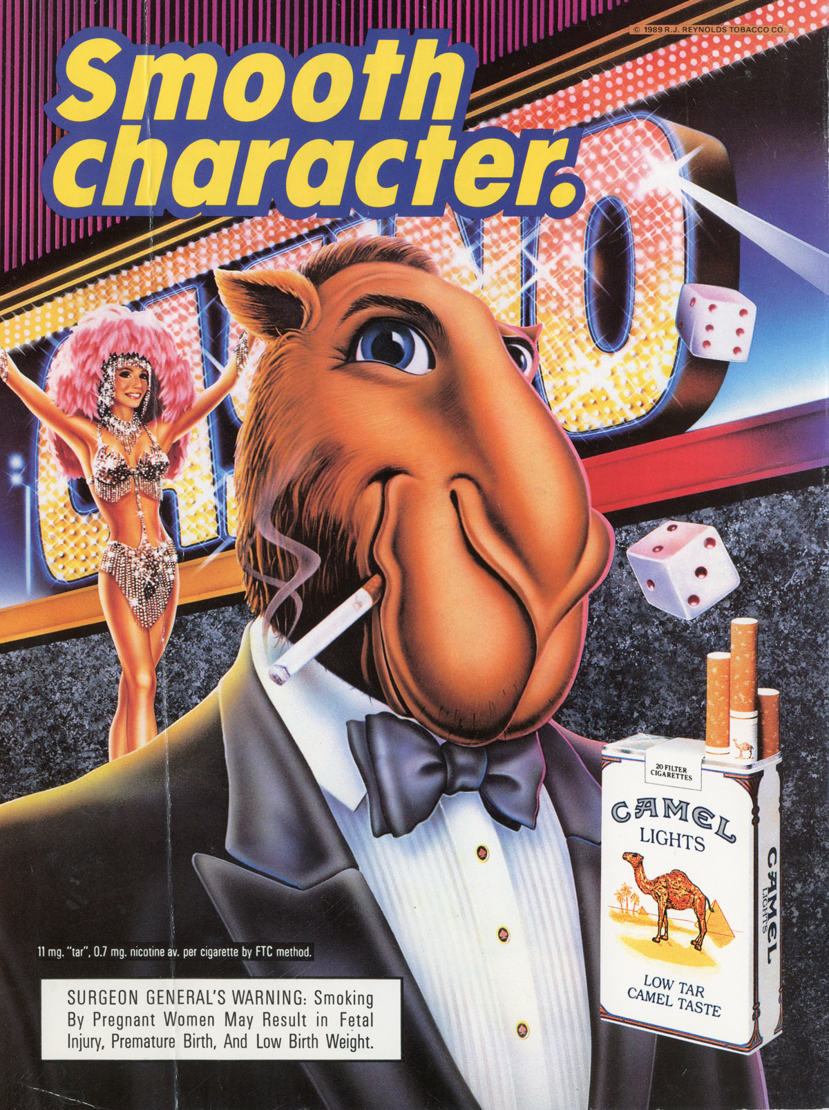 R.J. Reynolds Joe Camel campaign (1988-1997) | The Evolution of Cigarette Advertising